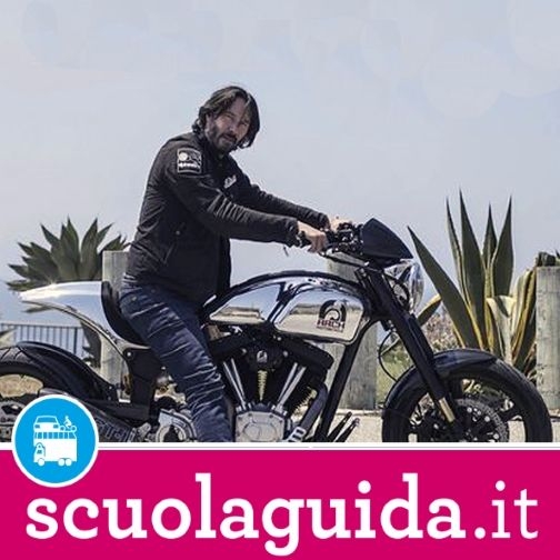 Keanu Reeves a 50 anni si reinventa costruttore di moto 