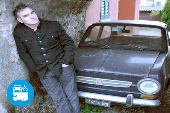 ROMA - Morrissey fermato e multato per guida pericolosa!