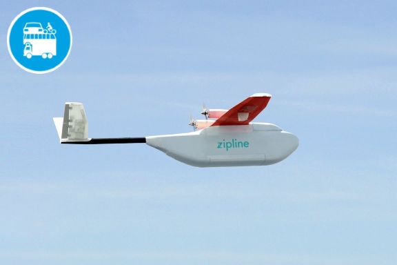 Zipline è il nuovo drone robot che ti porta le medicine!