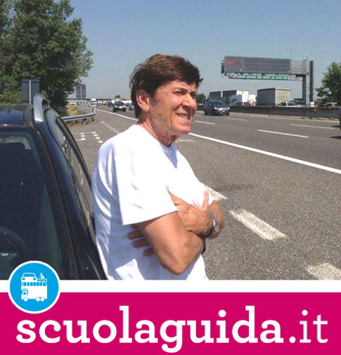 Gianni Morandi multato all'autovelox in autostrada!