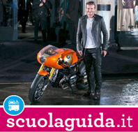 David Beckham ama solo le moto vintage!