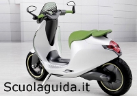 Nuovo scooter ecologico con lo smartphone integrato!