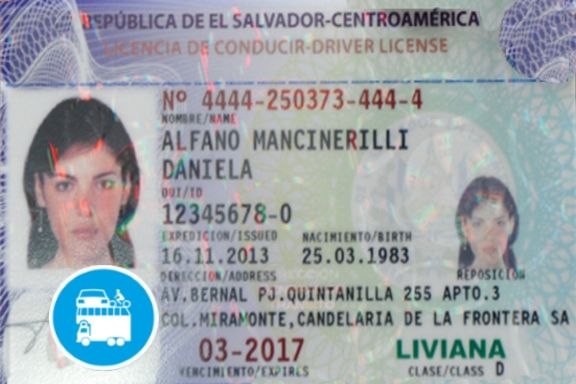 Rinnovo Conversione Patente República de El Salvador!