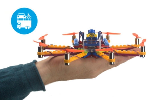 Adesso i droni si costruiscono con i mattoncini Lego!