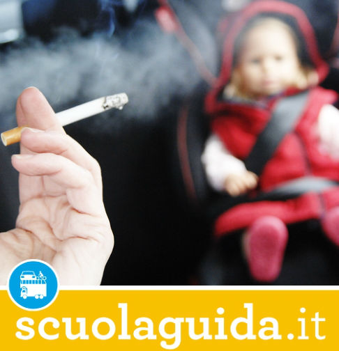 Vietato fumare in automobile in presenza di minori e donne in gravidanza!