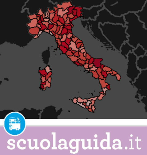 Le 10 città più pericolose d'Italia per la sicurezza stradale!