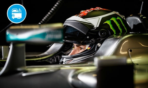 La prima volta di Jorge Lorenzo in F1 con la Mercedes!